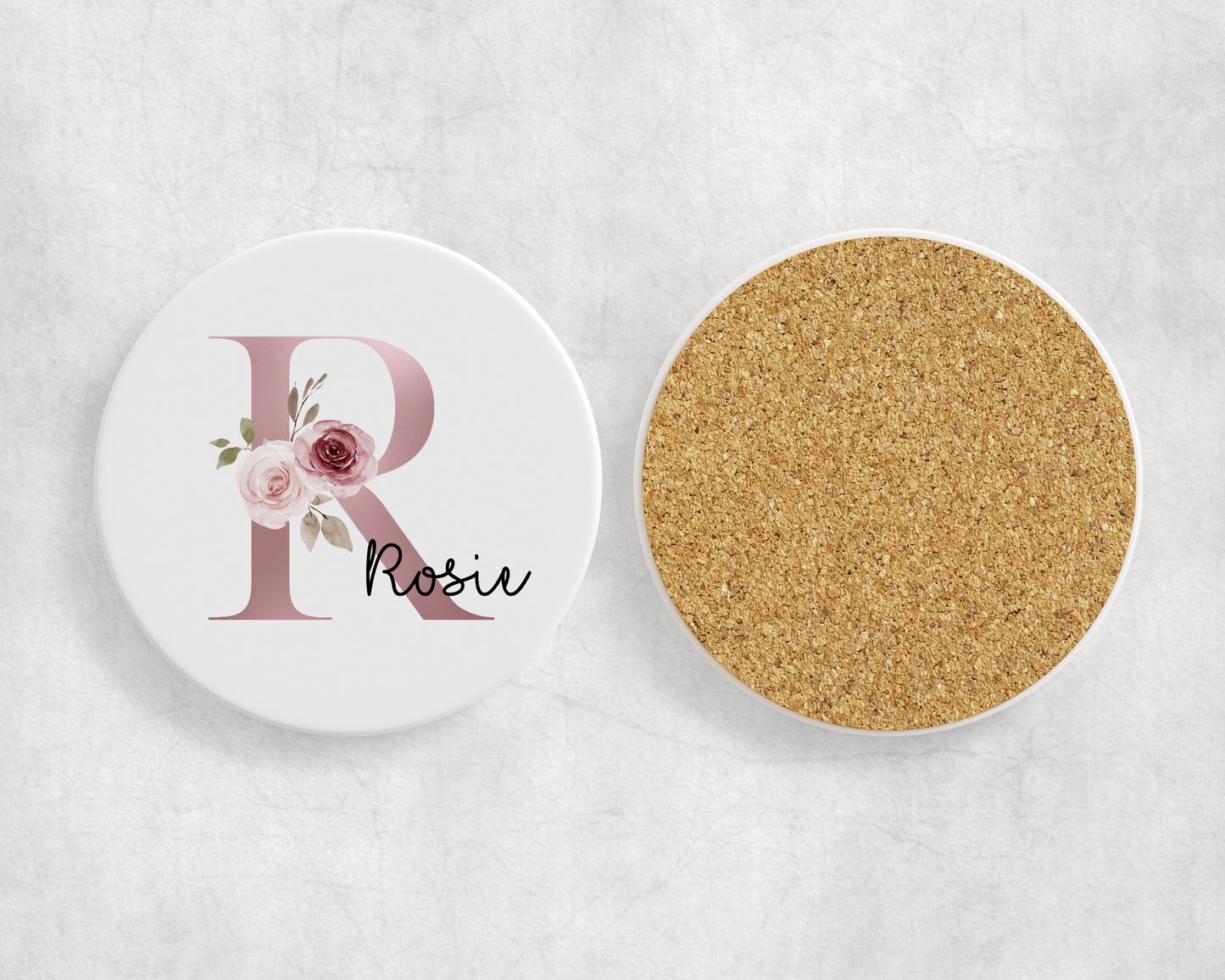 Initial & Name Coaster