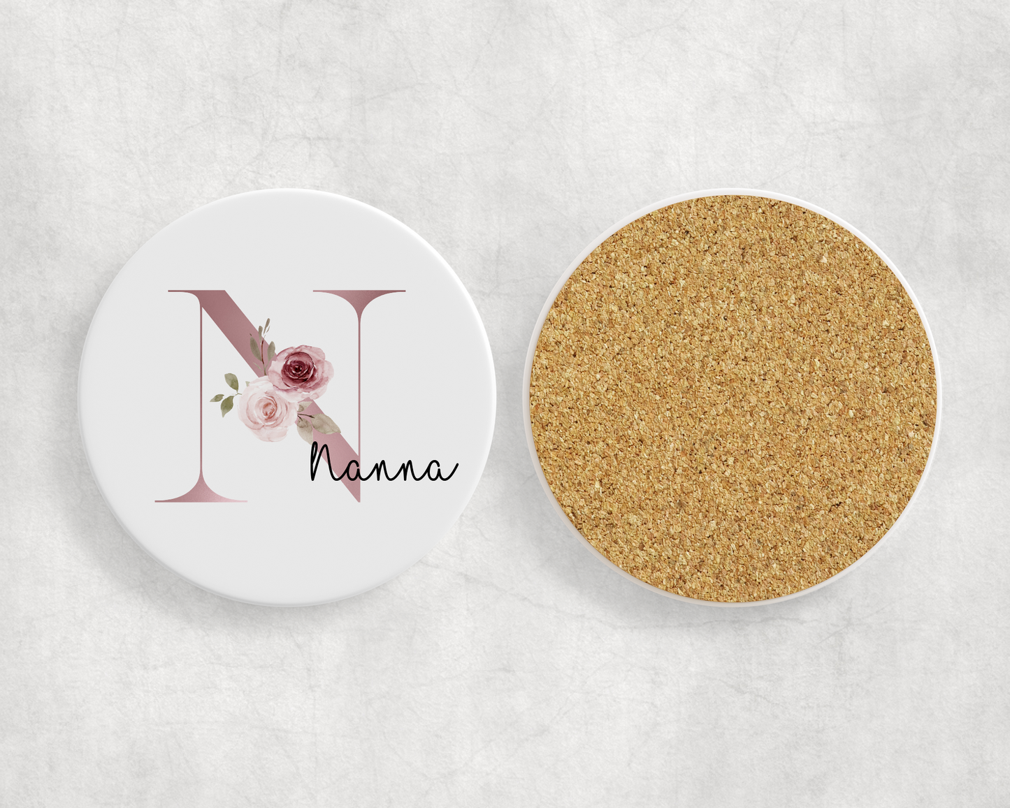 Initial & Name Coaster