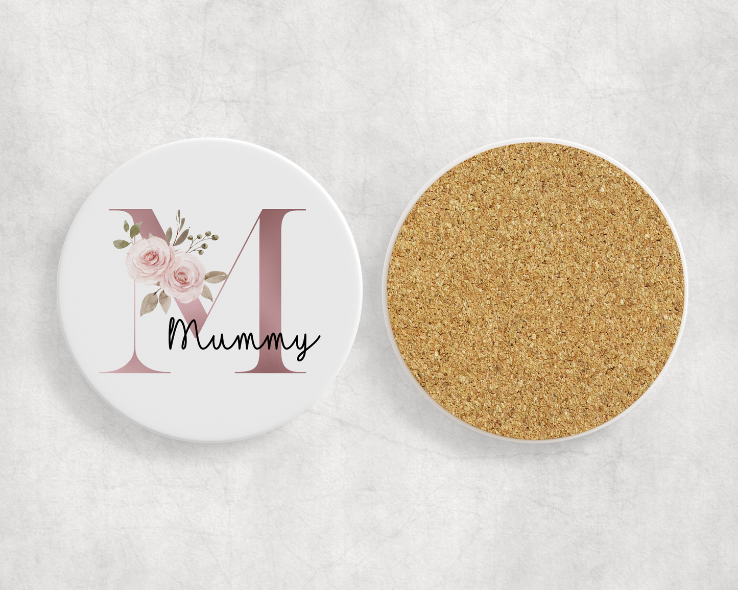 Initial & Name Coaster