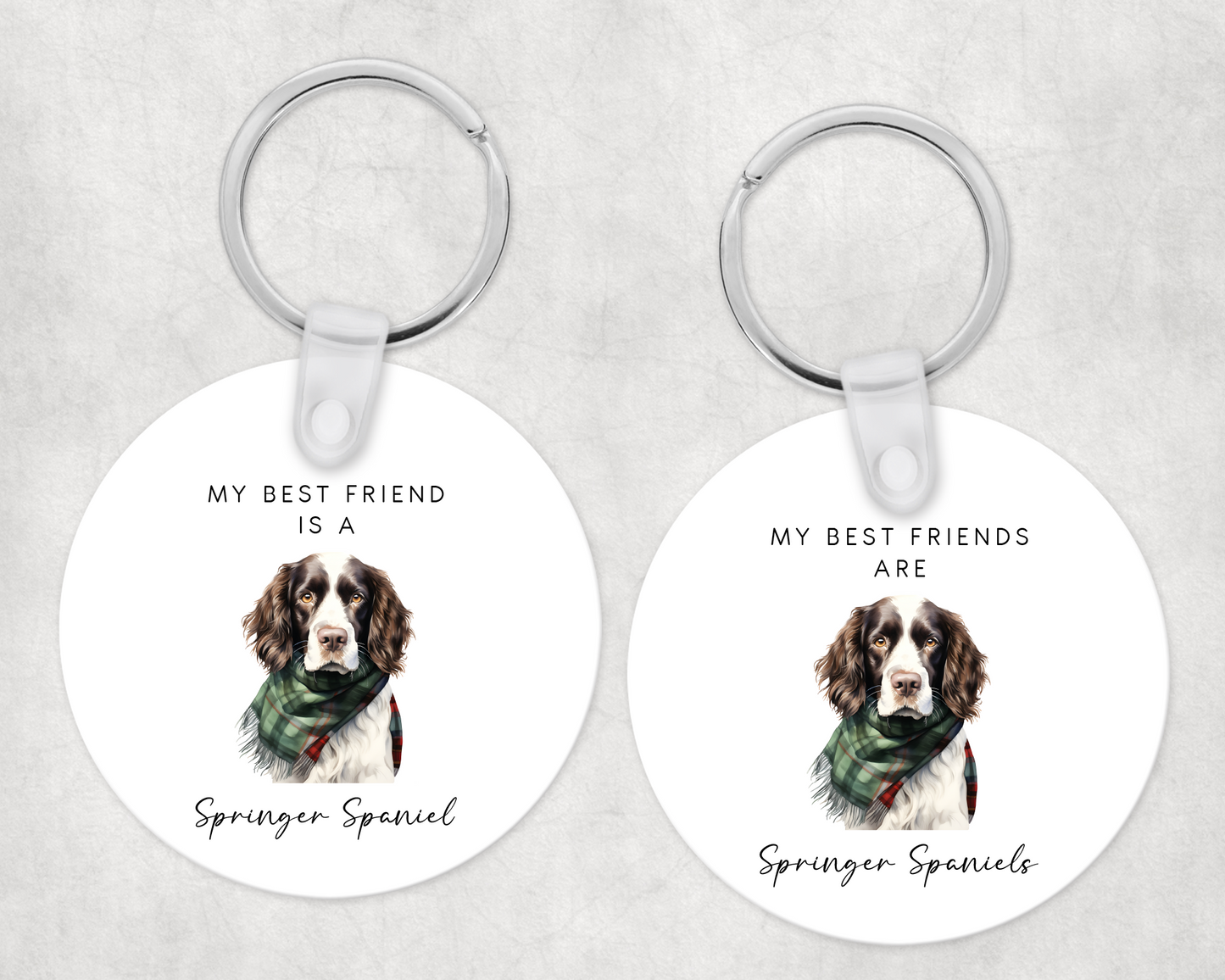 Springer Spaniel Keyring