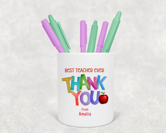 Best Teacher Pencil Pot