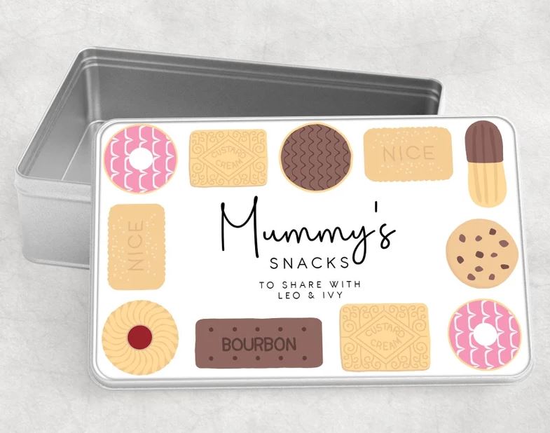 Personalised Biscuit Tin