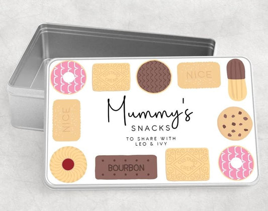 Personalised Biscuit Tin