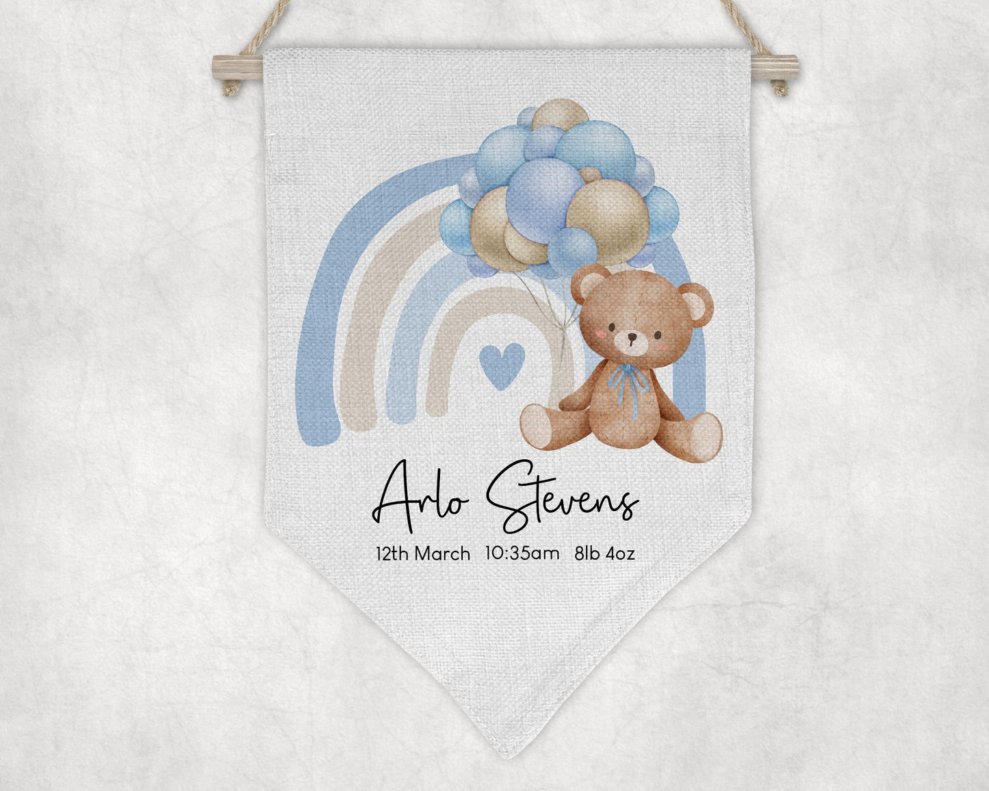 Personalised Nursery Flag