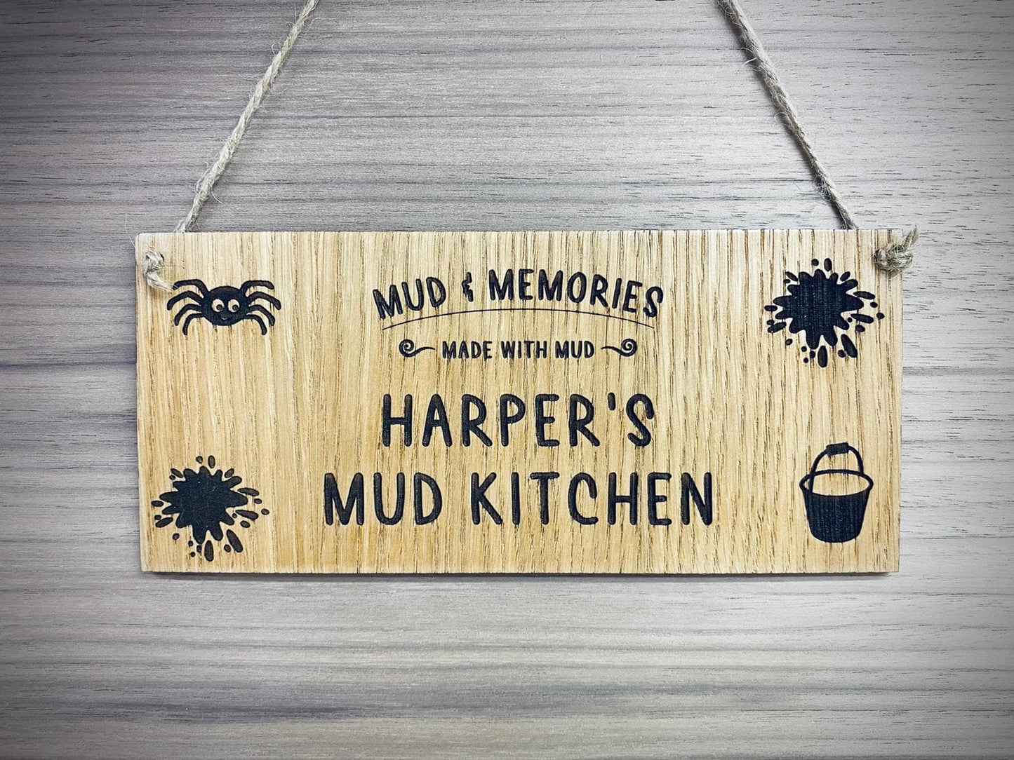 Childrens Mud Kitchen Sign