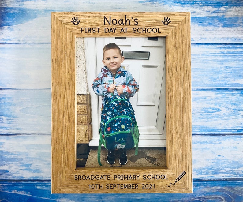First Day At School Frame