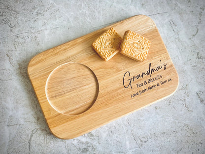 Personalised Tea & Biscuit Tray