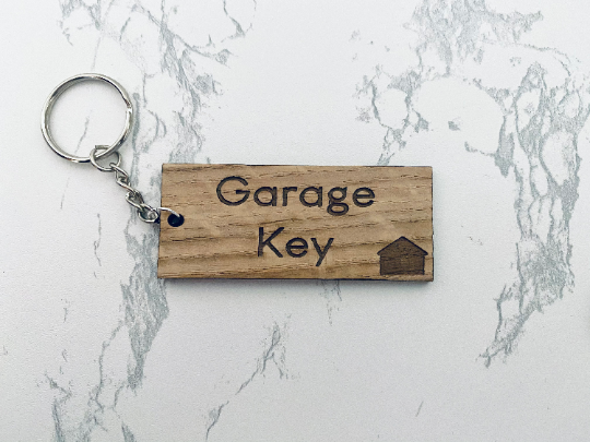 Personalised Key Tag Keyring Labels