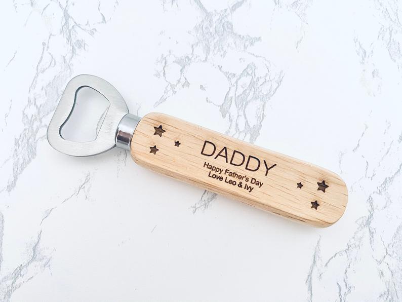 Personalised Fathers Day Bottle Opener