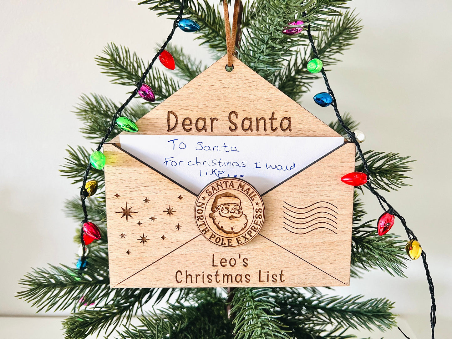Personalised Santa Wish List
