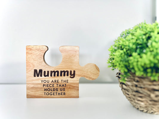 Personalised Mummy Jigsaw Piece