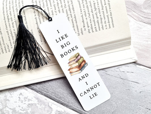Big Books Lover Bookmark
