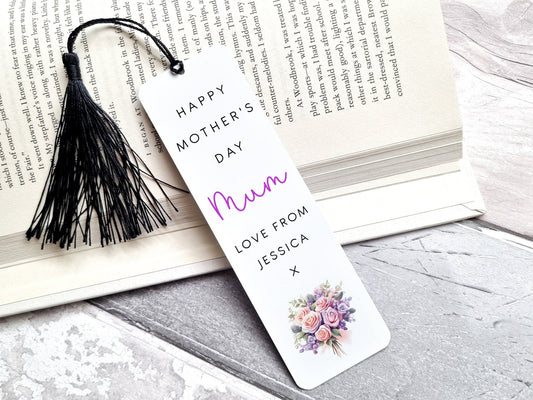 Flower Mothers Day Bookmark