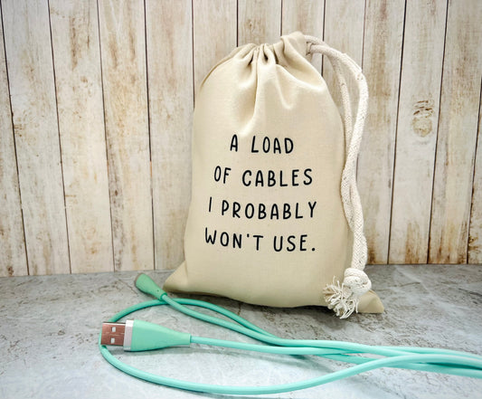A Load Of Cables Bag